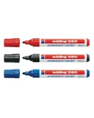Edding 260 Beyaz Tahta Kalemi 3lü Set - 1