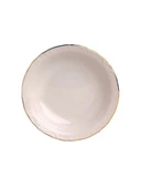Porland A14730 Gold Kenarlı Jade Çukur Tabak 17 Cm 6 Lı - 1