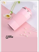 Çift Katmanlı Paslanmaz Çelik Sızdırmaz Termos Bardak 500 Ml Kupa Araç Kahve Çay Termos -549 - 1