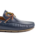 Alabanda Lacivert Hakiki Deri Erkek Loafer Ayakkabı thumbnail 5