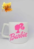 Barbie  Baskılı Lüks Seramik Kupa Bardak Hediye Çay-kahve Bardağı - 1