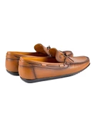 Tripolis Taba Hakiki Deri Erkek Loafer Ayakkabı - 4