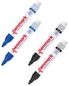 Penmark Beyaz Tahta Kalemi Mavi Siyah 4lü Set - 1
