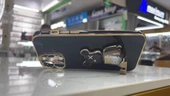 İphone 14 Glossy Yumuşak Ayıcıklı Boncuklu Stantlı Kapak - 4