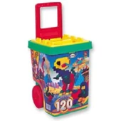 OK Eğitici Jumbo Blok 120 Parça (Çek Çek Arabalı) - 1