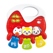 Weidey Mini Hayvanlı Sesli Işıklı Oyuncak - 1