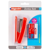 Bigpoint Zımba Makinesi Seti No:10 Kırmızı x 4 Adet - 1