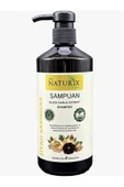 Naturix Siyah Sarımsaklı Sirke & Siyah Sarımsak Şampuan Saç Bakım Seti - 400ml Sirke, 600ml Şampuan - 3