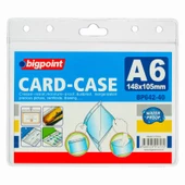 Bigpoint Kilitli Kart Poşeti Yatay A6 (148x105mm) 10'lu Poşet - 1