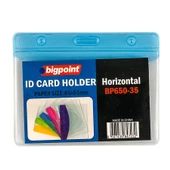 Bigpoint Korumalı Kart Poşeti Yatay Mavi 85x55mm 10'lu Poşet - 1