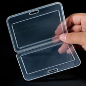 Bigpoint Çift Taraflı Kart Kabı Kristal Yatay Şeffaf 85x54mm 10'lu Poşet - 2