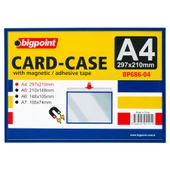 Bigpoint A4 Mıknatıslı(Magnetic) Afiş Muhafaza Kabı 5'li Poşet - 1