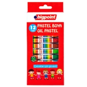 Bigpoint Pastel Boya 12 Renk 6'lı Pkaet - 1