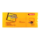 Bigpoint Yapışkanlı Not Kağıdı 3'lü 40x50mm Neon Turuncu 4'lü Paket - 1