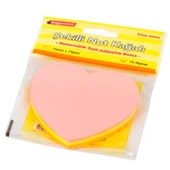 Bigpoint Şekilli Not Kağıdı Kalp 75 Yaprak 12'li Paket - 1