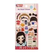 Bigpoint Sticker Kıyafet Giydir Lovely 15'li Paket - 1