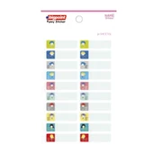 Bigpoint Sticker School Çocuklar 4 Yaprak 15'li Paket - 1
