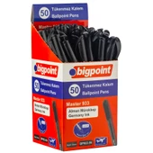 Bigpoint Tükenmez Kalem Master 1.0mm Siyah 50'li Kutu - 5