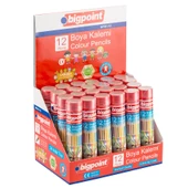 Bigpoint Metal Tüpde Kuru Boya Kalemi 12 Renk 24'lü Kutu thumbnail 2