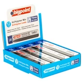 Bigpoint Kalem Ucu 0.7mm 2B 75mm 24'lü Tüp 12'li Kutu thumbnail 3