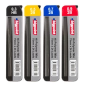 Bigpoint Kalem Ucu 0.7mm 2B 75mm 24'lü Tüp 12'li Kutu thumbnail 2