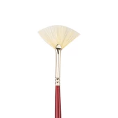 Bigpoint 113 Serisi Doğal Kıl Yelpaze Fırça No: 2 12'li Kutu thumbnail 3