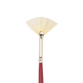 Bigpoint 113 Serisi Doğal Kıl Yelpaze Fırça No: 4 12'li Kutu thumbnail 3