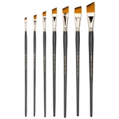 Bigpoint 200A Serisi Sentetik Kıl Yan Kesik Fırça No: 0 12'li Kutu thumbnail 1