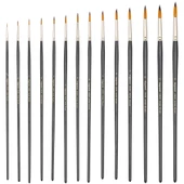 Bigpoint 200R Serisi Sentetik Kıl Yuvarlak Fırça No: 0/2 12'li Kutu thumbnail 1