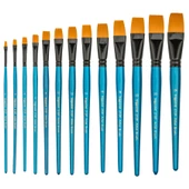 Bigpoint 210F Serisi Sentetik Kıl Düz Kesik Fırça No: 4 12'li Kutu thumbnail 1