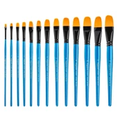 Bigpoint 210KF Serisi Sentetik Kıl Kedi Dili Fırça No: 14 12'li Kutu thumbnail 1