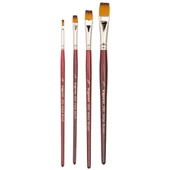 Bigpoint 250 Serisi Sentetik Kıl Düz Kesik Fırça No: 1/8 12'li Kutu thumbnail 1