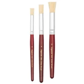 Bigpoint 850 Serisi Doğal Kıl Tampon (Stencil) Fırçası No: 6 12'li Kutu thumbnail 1