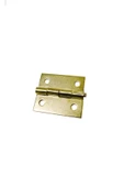 Klasik Menteşe Toptan 120 adet 20x25 mm Kutu ve Sandık Kapak Sarı - 3