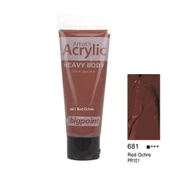 Bigpoint Akrilik Boya 75 ml Red Ochre 681 thumbnail 1