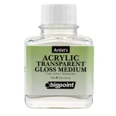 Bigpoint Şeffaf Parlak Medyum 75 ml (Akrilik Boya) - 1