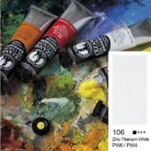 Bigpoint Cezanne Extra Fine Yağlı Boya 45 ml Zinc Titanium White 106 6'lı Kutu thumbnail 1