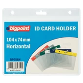 Bigpoint Kart Poşeti Yatay Şeffaf 105x74mm 10'lu Poşet - 1
