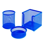 Bigpoint Metal Perfore 3'lü Set Mavi x 3 Adet - 1