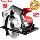 Rodex Rdx3821 Daire Testere Sunta Kesme Testere Daire Testere 185 Mm 1300W thumbnail 1
