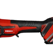 Rodex RPX2155 Akülü Avuç Taşlama Kömürsüz 125 mm 20V Bataryasız - 6