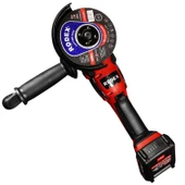 Rodex RPX2155 Akülü Avuç Taşlama Kömürsüz 125 mm 20V Bataryasız - 3