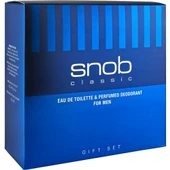 Snob Classic Edt 100 ml + Deodorant 150 ml Hediyeli Kofre - 1