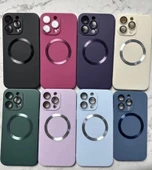 İphone 13 Pro Max Slim Sert Magsafe Özellikli Kapak - 8
