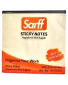 Sarff Yapışkanlı Not Kağıdı Sarı - 1