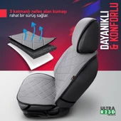 Otom Active Pro Serisi Koruyucu Oto Koltuk Minderi  Füme - 3