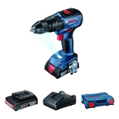 Bosch GSB 18V-50 Çift Akülü 2 Ah Darbeli Vidalama Makinesi - 1