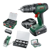 Bosch UniversalImpact 18V Akülü Matkap + SystemBox (1,5Ah, Çift Akü) - 06039D4107 - 1