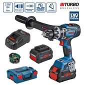 Bosch Professional GSB 18V-150 C Akülü Darbeli Delme Vidalama 2x8 AH - 06019J5105 - 1