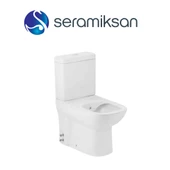 Seramiksan Petite A101101H Kanalsız Duvara Sıfır Klozet + Yavaş Kapak - 3